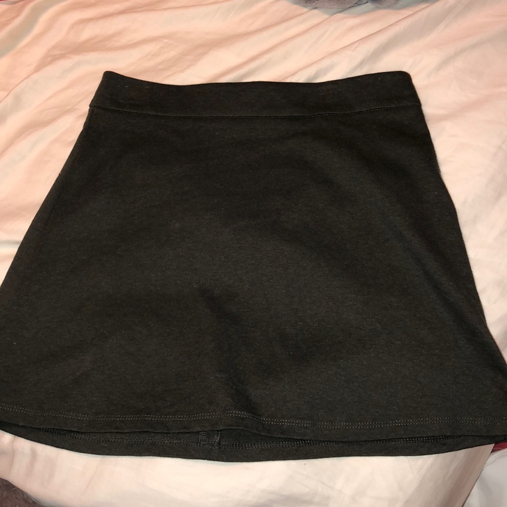 Dark grey forever 21 skirt